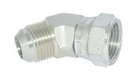 ADAPTADOR MACHO/FEMEA 45° JIC 37°