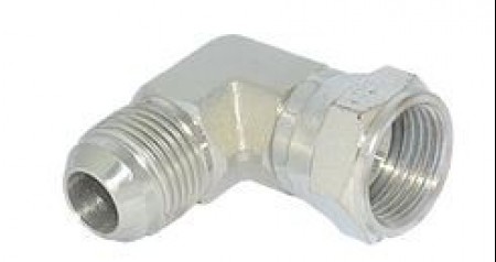 ADAPTADOR MACHO/FÊMEA 90° JIC 37°