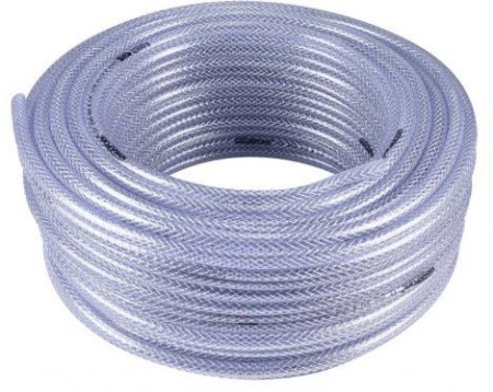 MANGUEIRA CRISTAL TRANÇADA PT 150 LBS/PSI - 10 BAR