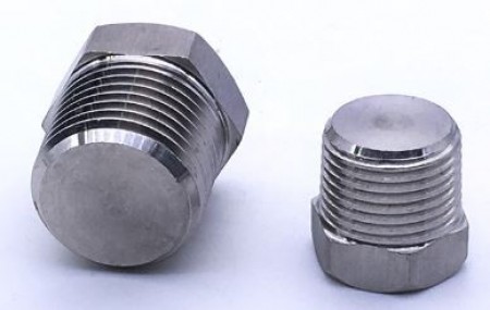 TAMPÃO MACHO INOX 316