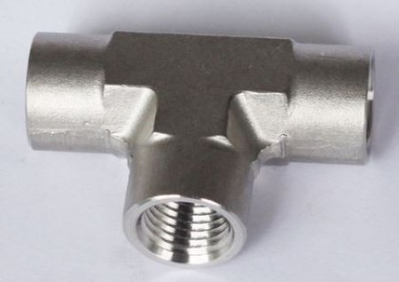TEE FÊMEA INOX 316