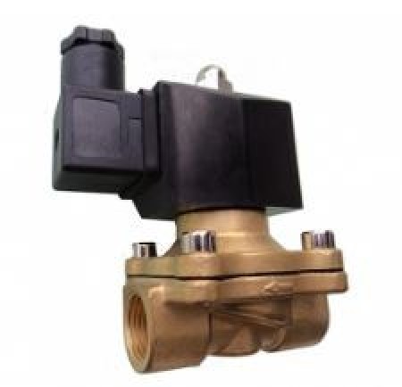VÁLVULA SOLENOIDE DIAFRAGMA 2/2 VIAS LATÃO