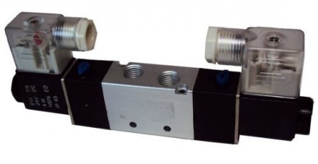 VÁLVULA PNEUMÁTICA DUPLO SOLENOIDE 5/2 VIAS