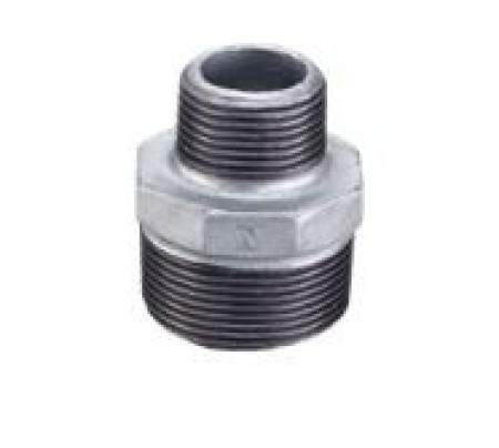 NIPLE REDUÇÃO M/M GALVANIZADA 150 LIBRAS