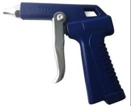 PISTOLA DE AR BICO LIMPEZA ROSCA FEMEA 1/4 BSP BS04 AZUL