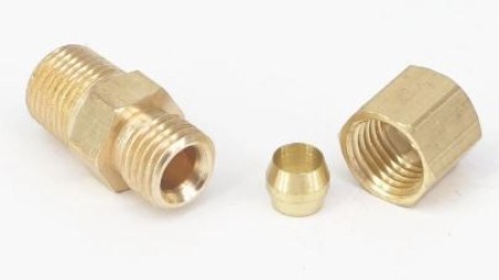 CONECTOR RETO MACHO DE COMPRESSÃO LATÃO - Image 3