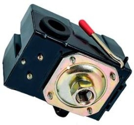 PRESSOSTATO PARA COMPRESSOR DE AR ALAVANCA HORIZONTAL 1 E 4 VIAS 80/120 LBS / 100/140 LBS / 125/175 LBS - Image 3