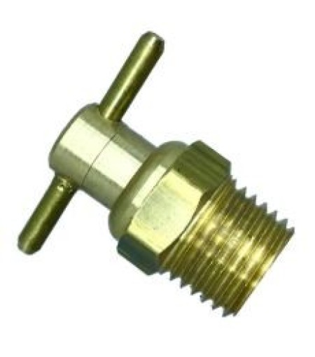 PURGADOR DRENO ROSCA 1/4" NPT EM LATAO COM PINO