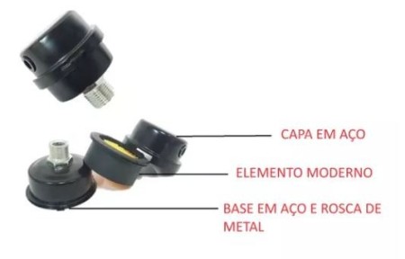 FILTRO DE AR DE AÇO COM ELEMENTO PARA COMPRESSOR - Image 2