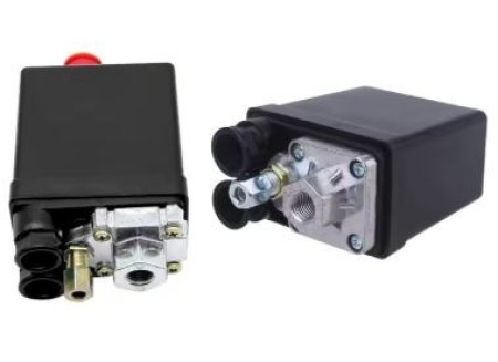 PRESSOSTATO PARA COMPRESSOR DE AR BOTÃO VERTICAL 1 E 4 VIAS 80/120 LBS / 100/140 LBS / 125/175 LBS - Image 2