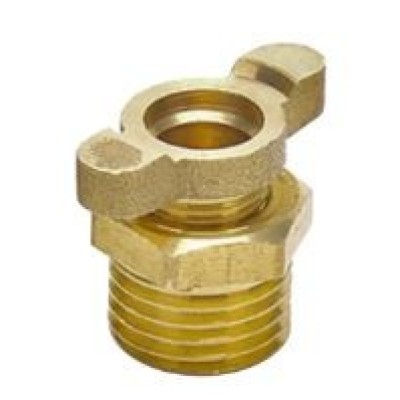 PURGADOR DRENO ROSCA 1/4" NPT EM LATAO COM PINO - PARA COMPRESSOR SCHULZ E CHIAPERINI EM SALVADOR